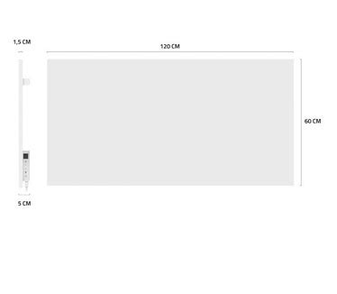 Hombli Smart Infrared Panel Heater 700W - Metal: beste prijs - Tweakers