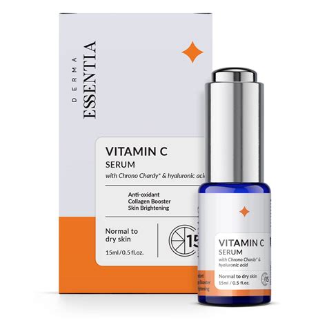 Derma Essentia 15% Vitamin C Face Serum for Glowing Skin With Mandarin ...