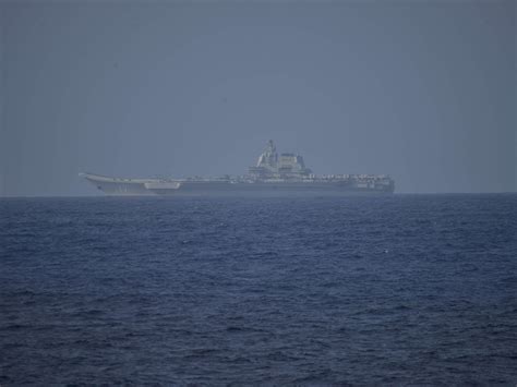 Japan reports sighting of two Chinese aircraft carriers in the Pacific ...
