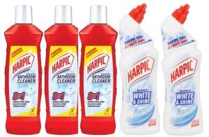 Harpic red white 500 ml Citrus Liquid Toilet Cleaner Price in India ...