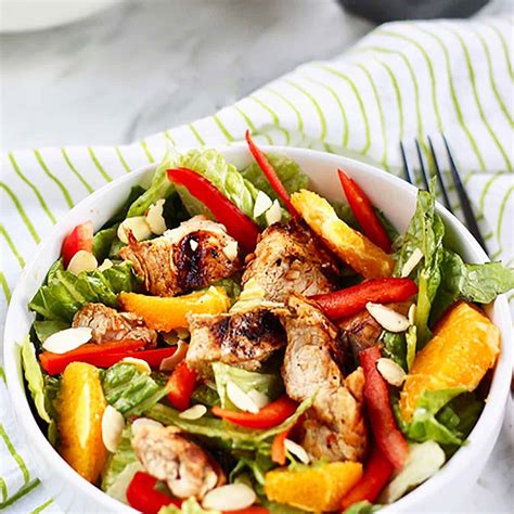 Mandarin Orange Chicken Salad Recipe - Urban Bliss Life