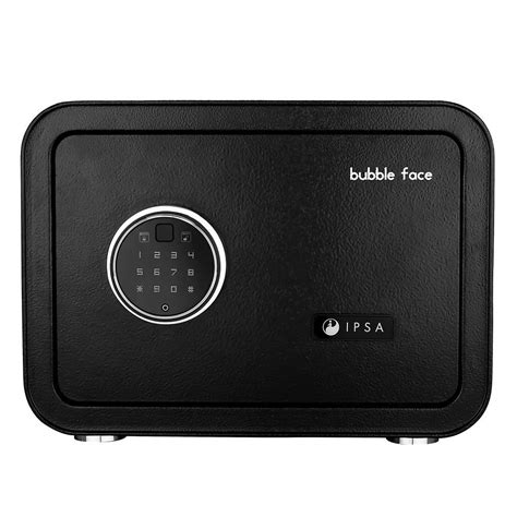 Bubble Face Safe With Fingerprint Keypad And Key - IPSA
