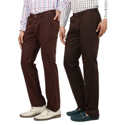 Coffe Brown + Pure Brown Chinos Combo For Men - Uber Urban – Über Urban