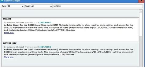 DS3231 Arduino Library 的图像结果