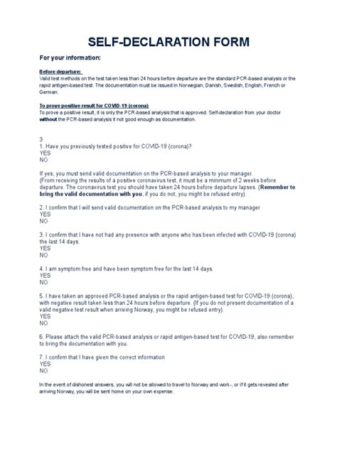 Image result for UID Self Declaration Form