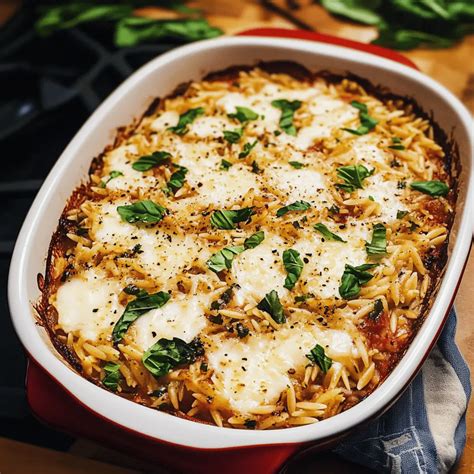 Irresistible Baked Orzo Pasta Recipe for Cozy Homemade Comfort