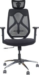 Divine Innovation Seat Height Adjustable Office Arm Chair Fabric Office ...