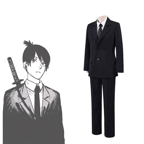 Kurosaki Goods Chainsaw Man All Characters Cosplay Costume Outfit ...