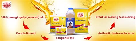 777 Gingelly Oil 1 Litre Jar (Pack of 2) | Cold Pressed Sesame Oil for ...