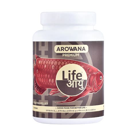 Life AAYU Arowana Premium Aquarium Fish Food | Handmade Ayurvedic Diet ...