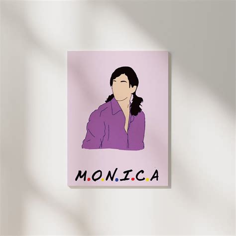 Friends Monica | TV Show Poster – The Artflex