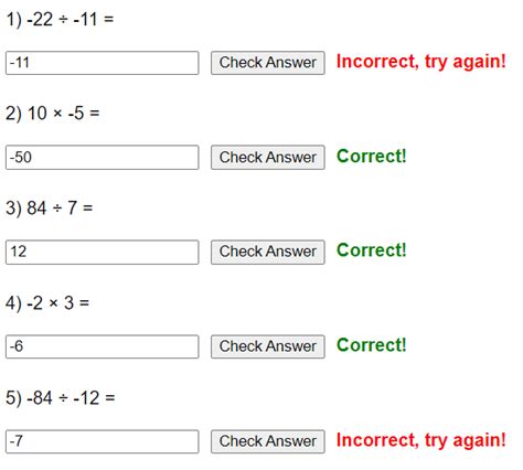 Dividing Negatives 的图像结果