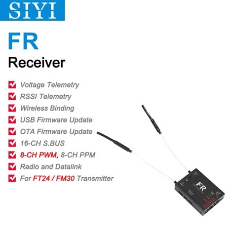 SIYI FM30 Long Range Radio Module/Range Extender with Bluetooth Teleme ...