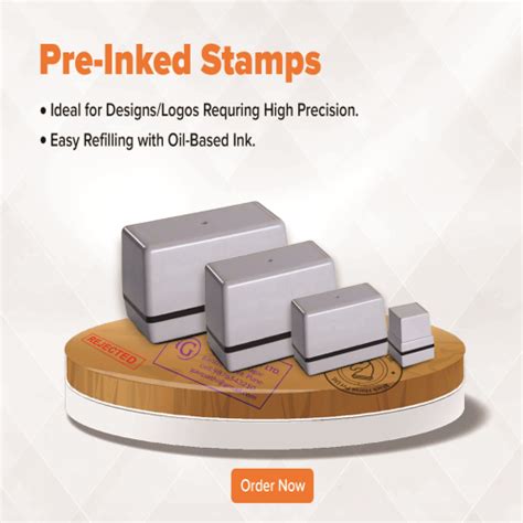 Self Inking Stamps – Round, Rectangle – phoenixprint