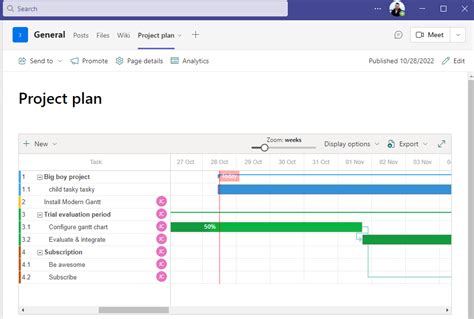 M365 Excel Python Gantt Chart Example 的图像结果