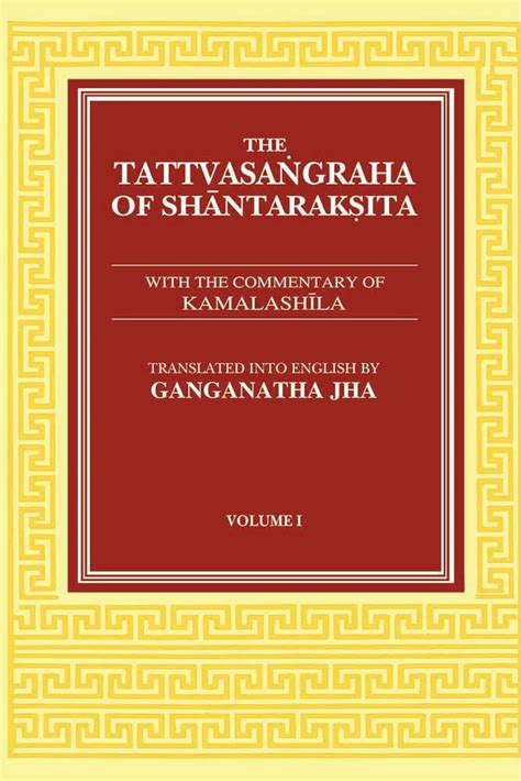 Buy The Tattva Sangraha of Santaraksita (2 Vols.) Book Online at Low ...