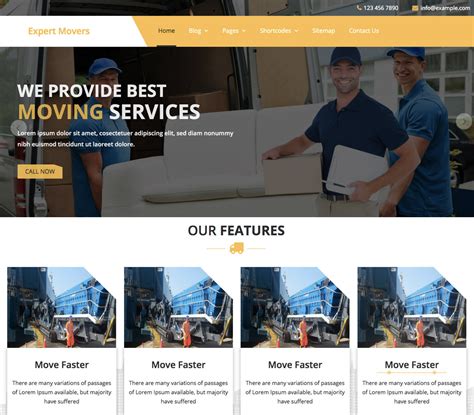 Free Transport WordPress Theme – Luzuk