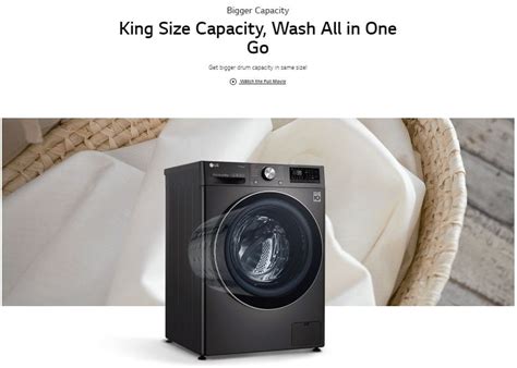 Buy LG 9/5 Kg Fully Automatic Front Loading Washing Machine (FHD0905STB ...