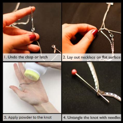 How to untangle knots in jewellery – Caratly