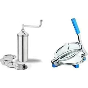 Buy TREANDCARD Stainless Steel Kitchen Press with 6 Jali and Heavy Duty ...