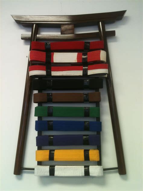 Karate Belt Display | Martial Arts Belt Organizer