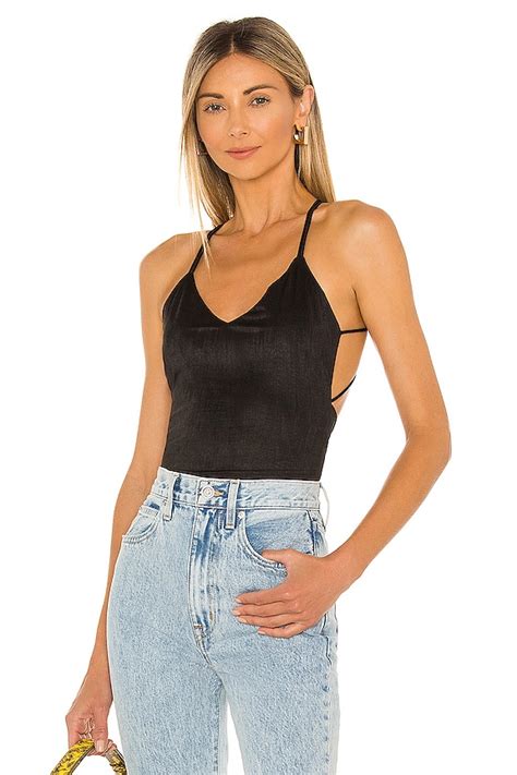 superdown Cora Strappy Tank Top in Black | REVOLVE