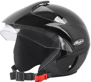 4U SUPREME RB 580 Half Face ISI Marked 100% ABS with Unbreakable Visor ...
