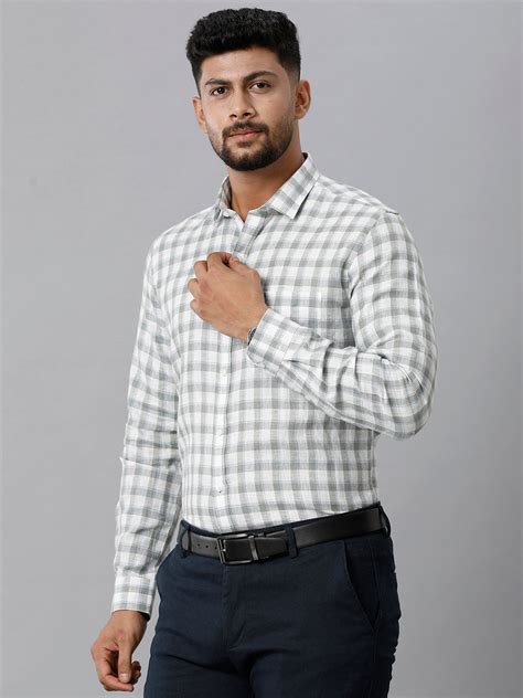 Buy Pure Linen Shirts for Men Online | 100% Best Linen Shirts ...