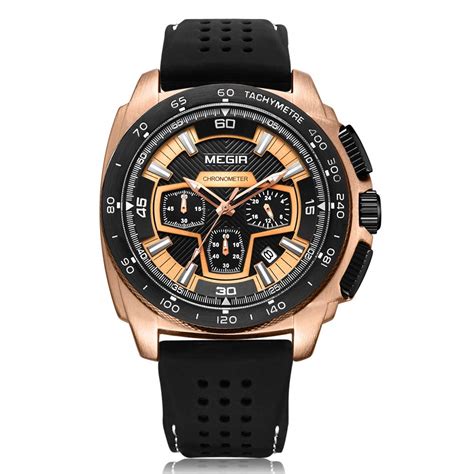 Megir Analog Chronograph Sports Watch for-Men : Amazon.in: Fashion