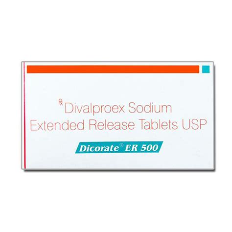 Dicorate ER 500 Tablet | Uses, Side Effects, Price | Apollo Pharmacy