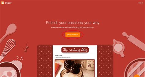 Image result for Blogger Create