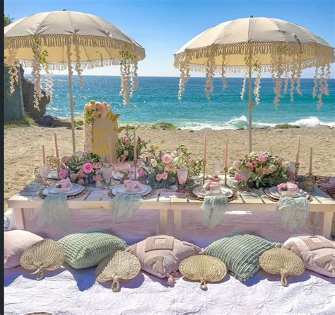 Pin by Regina 🌺 on Movie night 🌙⭐️,picnic 🌈 ,party🎉🎈 | Beach birthday ...