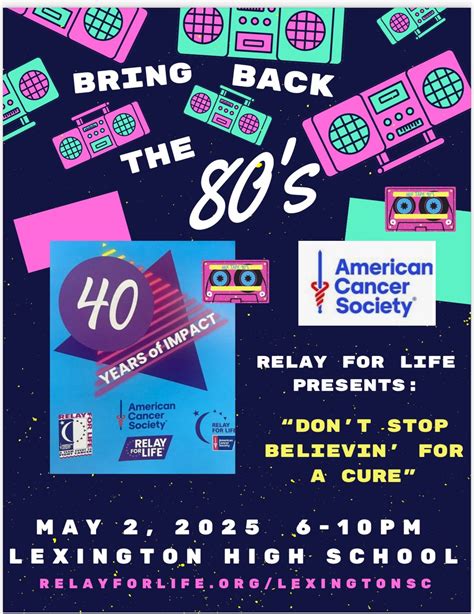 Relay For Life 2025 , Lexington High School, 2 May 2025 | AllEvents