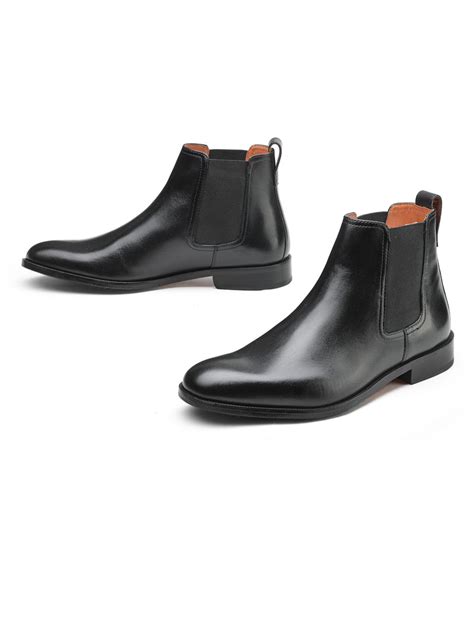Churchillshoes: Black Chelsea Boot leather shoes online - Men formal ...