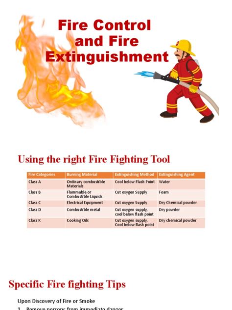 Fire Control and Extinguishment | PDF | Fires | Firefighting