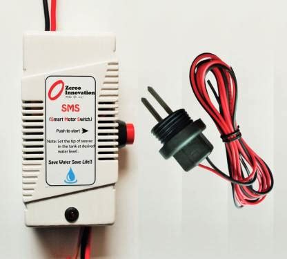 Zeroo Semi Automatic Water Level Controller Wired Sensor Security ...