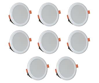 Buy Swift Lite LED Light Pack of – 8, 8 Watts – Round Panel Light ...