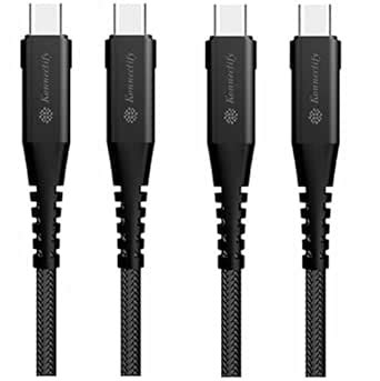 Konnectify C to C Type Cable Fast Charging 24W 3A & 480 Mbps Data Sync ...