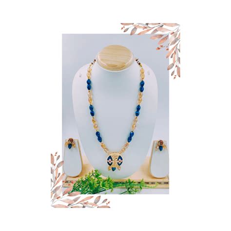 Glass beads necklace - Fashion Katta
