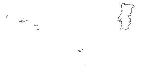 Portugal Official Outline Map - Portugal map - OutlineMap.org