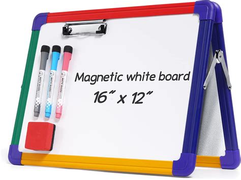 Gamenote Table Top White Board with Paper Clip - India | Ubuy