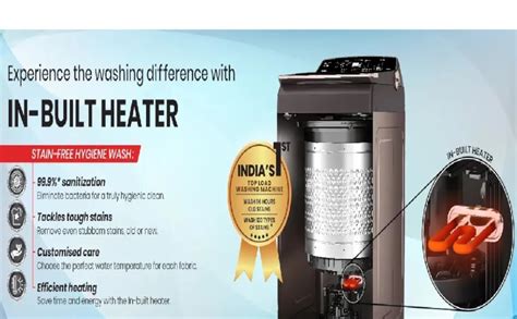 Havells-Lloyd 8.5 Kg 5 Star Fully Automatic Intelli Inverter Motor Top ...