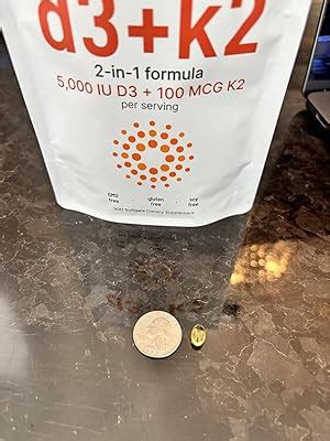 Micro Ingredients Vitamin D3 5,000 IU + K2 MK-7 100 India | Ubuy