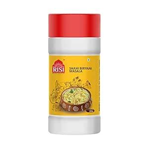 Risi Shahi Biryani Masala Jar (200 Gm Jar x 1 Pcs) : Amazon.in: Grocery ...