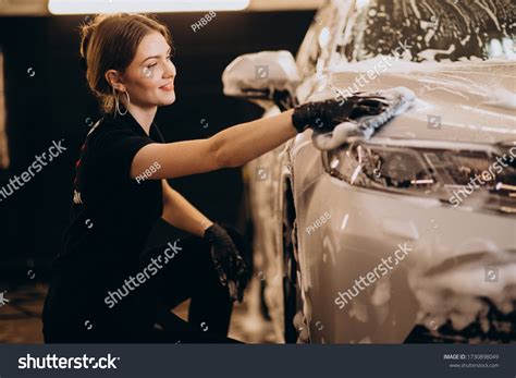 Woman Carwash Images: Browse 3,219 Stock Photos & Vectors Free Download with Trial | Shutterstock