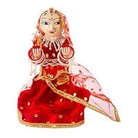 Buy BAISA - Wooden Handmade Isar Gangaur Idol Gangore murti (13 Inches ...