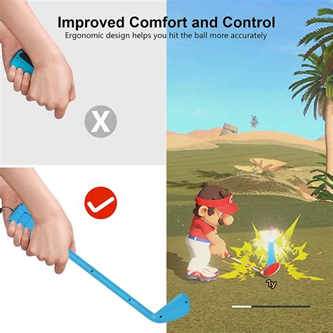 Buy Switch Golf Clubs Compatible with Switch, Joy Con Golf Clubs for ...