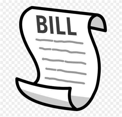 Bill Clipart - Medical Bill Clip Art - Free Transparent PNG Clipart ...