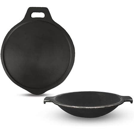 Buy The Indus Valley cast iron cookware Natural Pre Seasoned Cast Iron ...