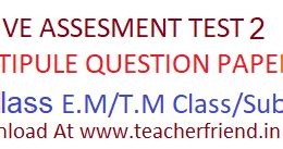 AP SA2/SA II 8th/9th All Subject Model Question Papers Download ...